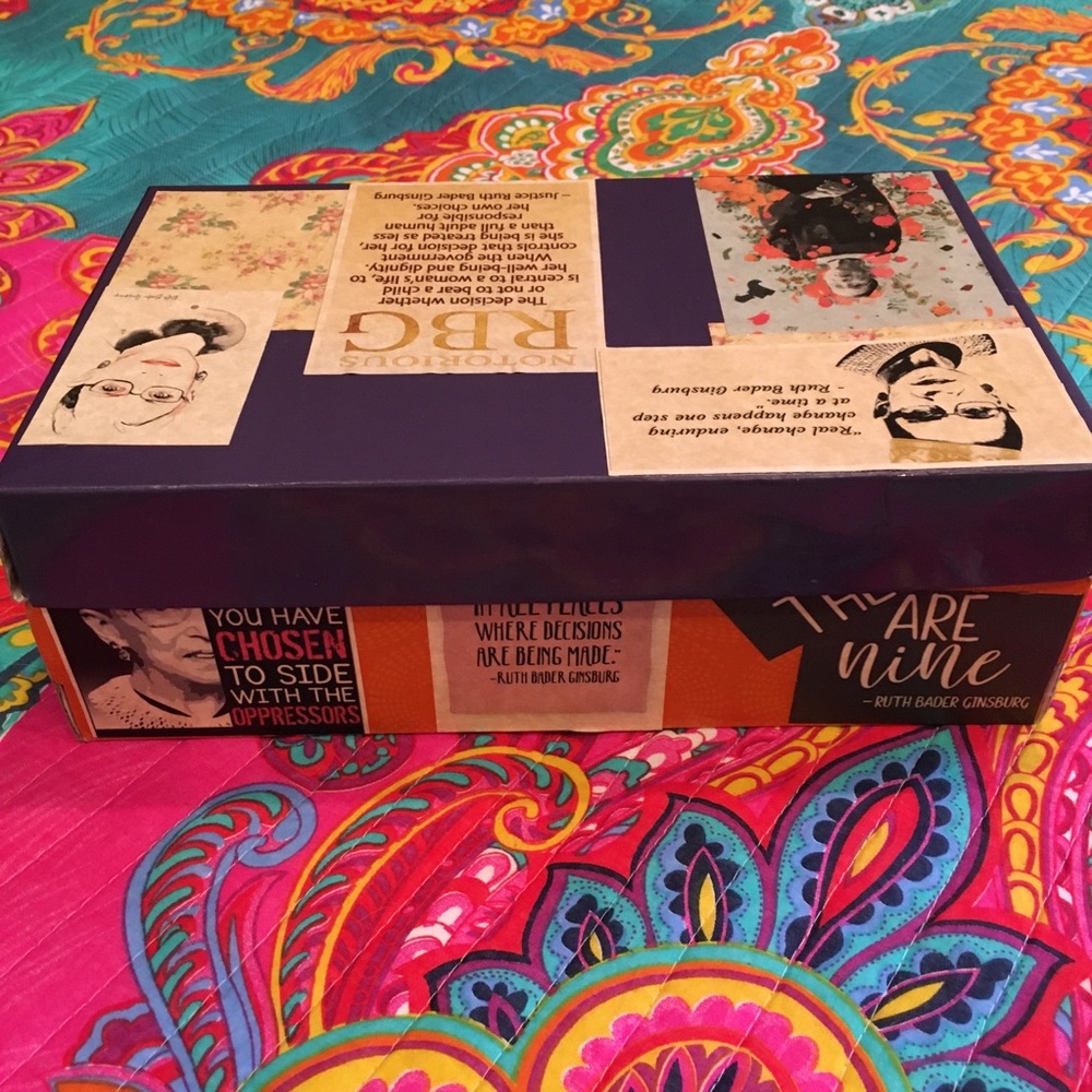 RBG ~ Ruth Bader Ginsburg Memory Box - Picture 15 of 16